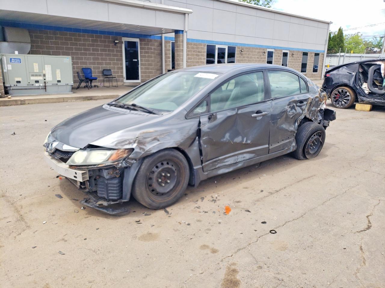 2010 Honda Civic Lx Charcoal vin: 2HGFA1F51AH541427
