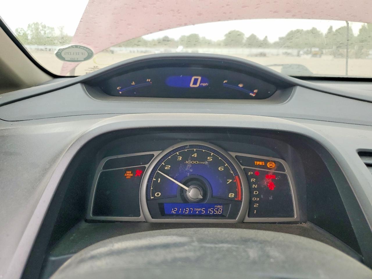 2010 Honda Civic Lx Red vin: 2HGFA1F51AH546725
