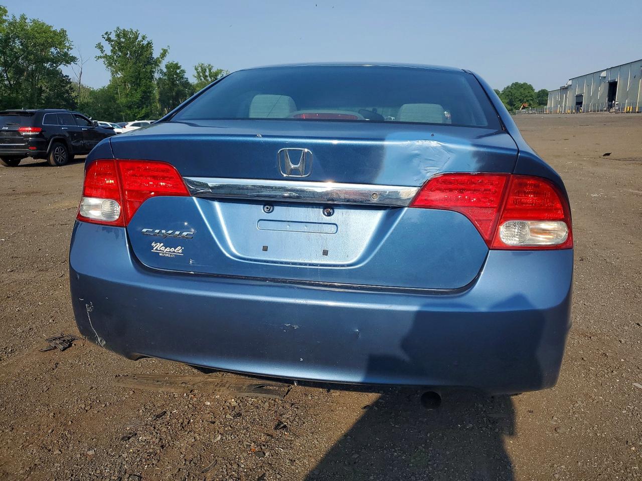 2010 Honda Civic Lx Синий vin: 2HGFA1F51AH550497