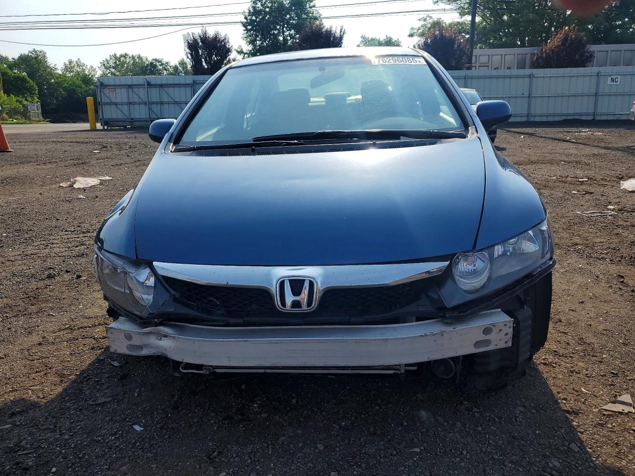 2010 Honda Civic Lx Синий vin: 2HGFA1F51AH550497