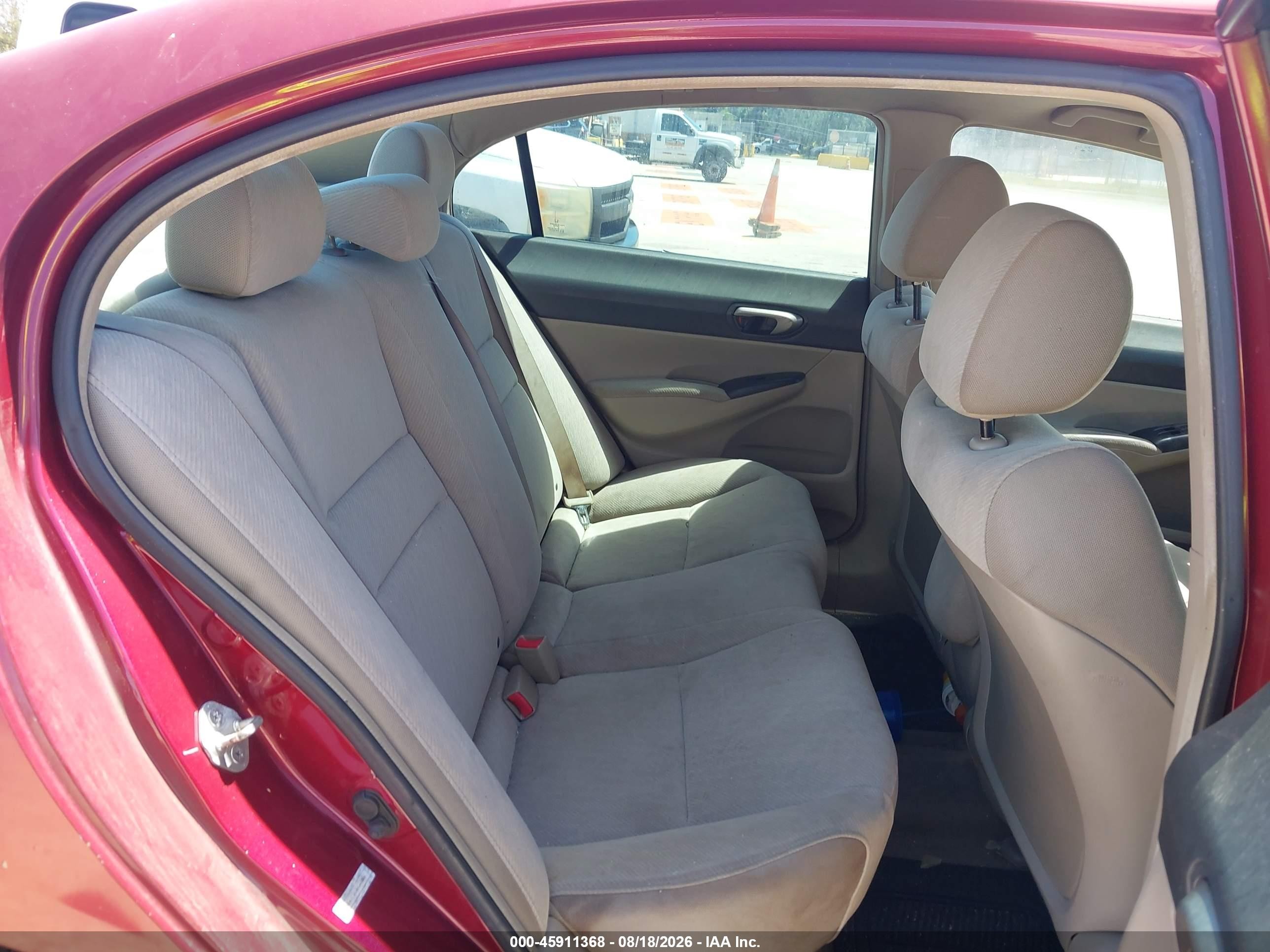 2010 Honda Civic Lx Красный vin: 2HGFA1F51AH560804