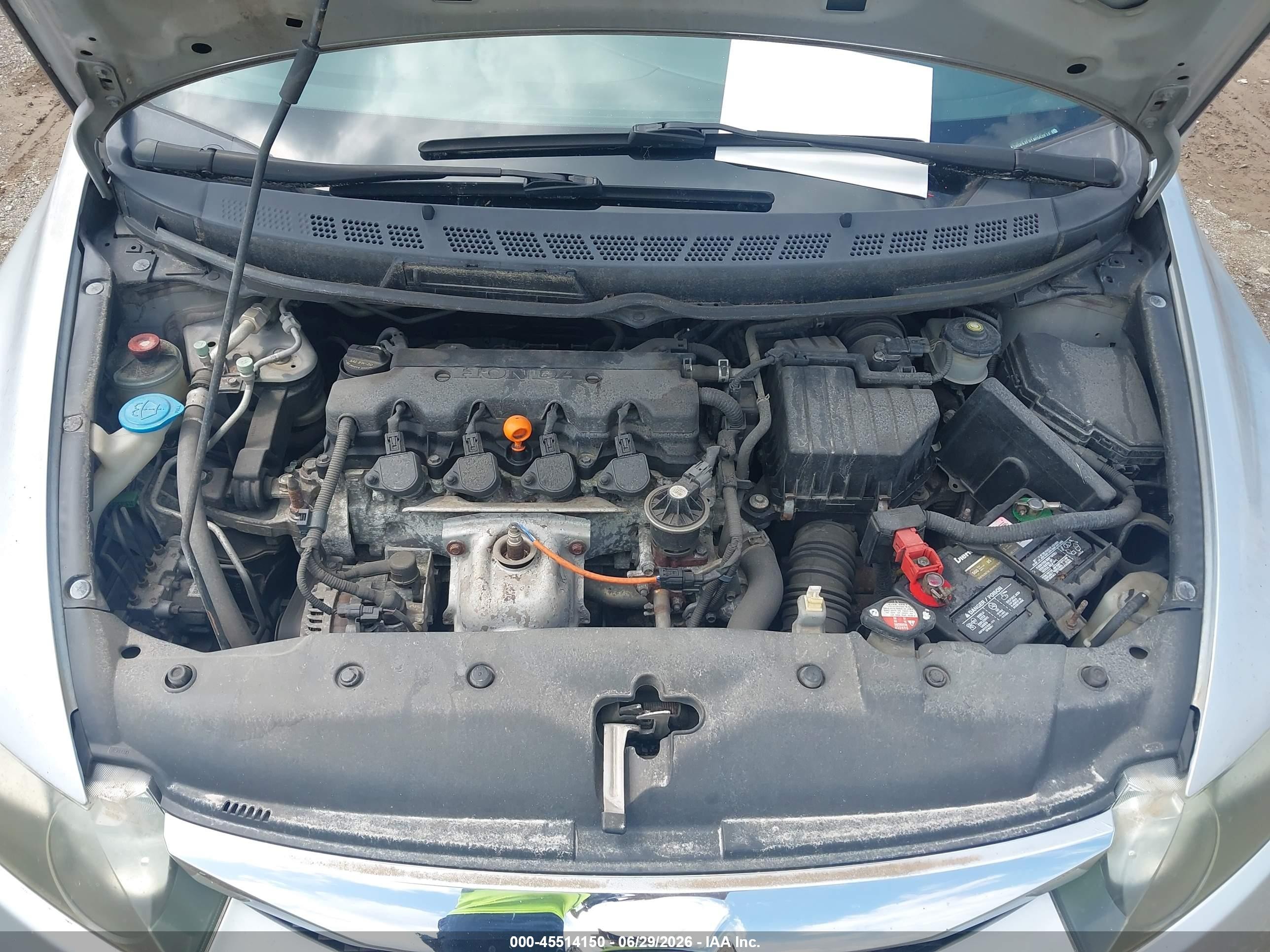 2010 Honda Civic Lx Silver vin: 2HGFA1F51AH562813