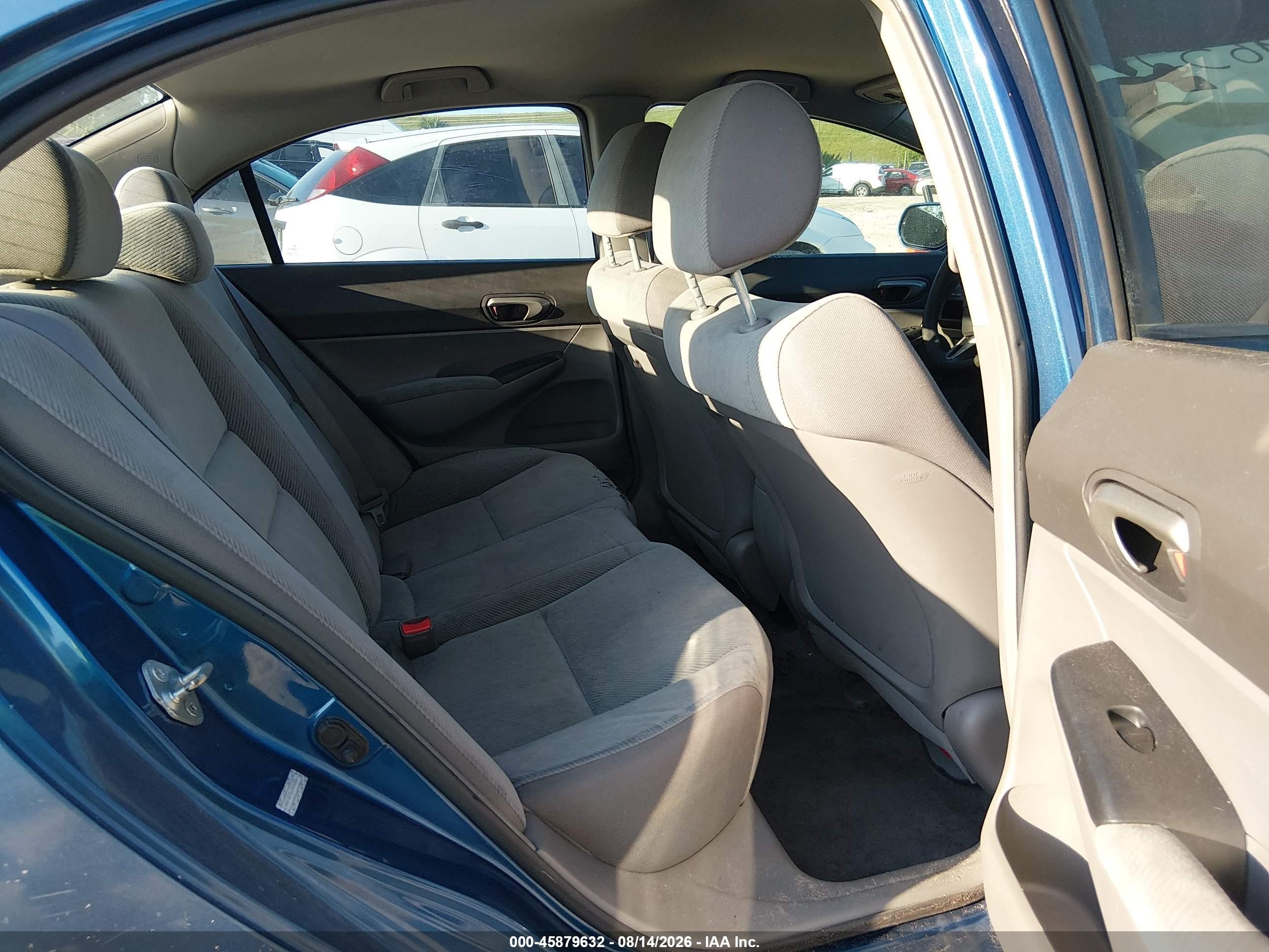 2010 Honda Civic Lx Blue vin: 2HGFA1F51AH563556