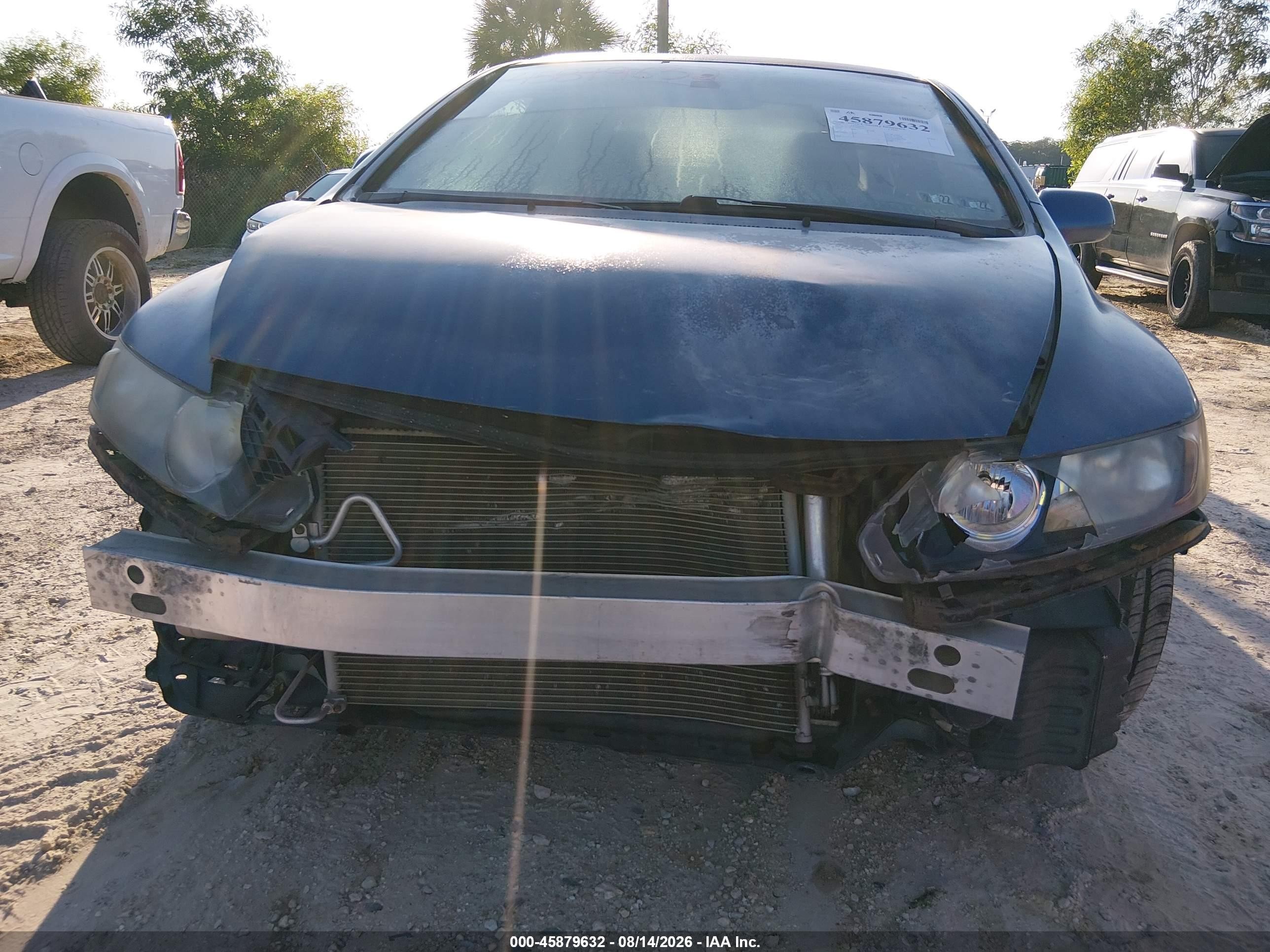 2010 Honda Civic Lx Blue vin: 2HGFA1F51AH563556