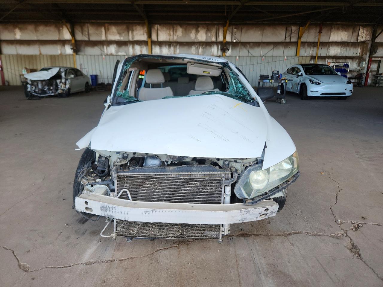 2010 Honda Civic Lx White vin: 2HGFA1F51AH565176