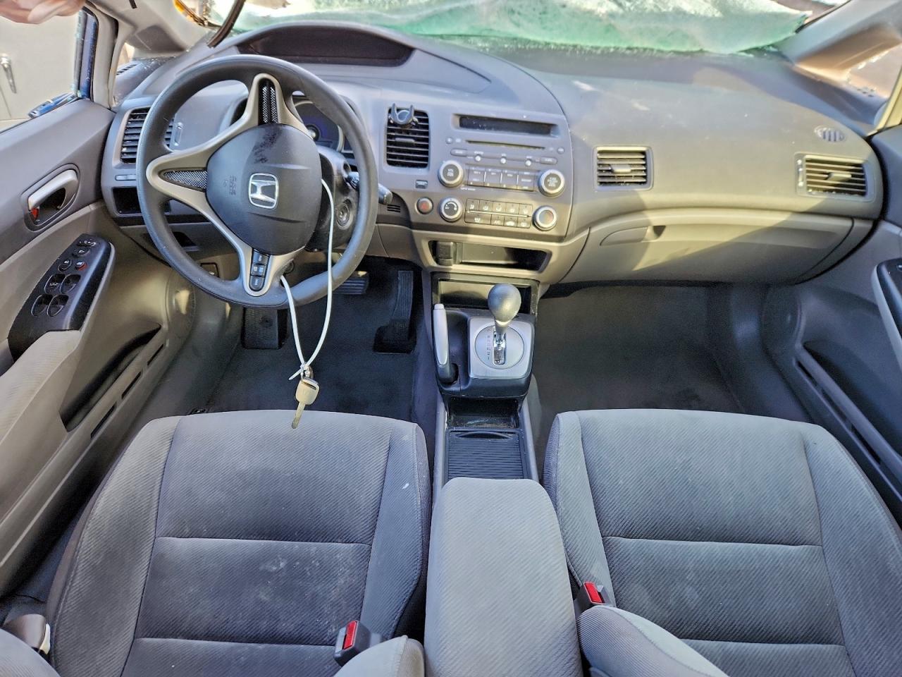 2010 Honda Civic Lx Blue vin: 2HGFA1F51AH566960
