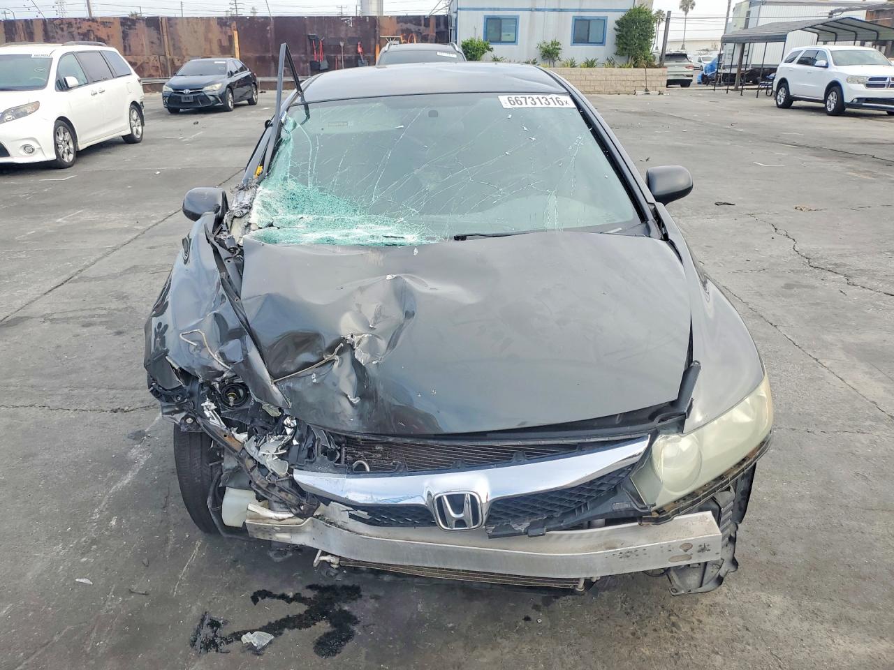 2010 Honda Civic Lx Серый vin: 2HGFA1F51AH583774
