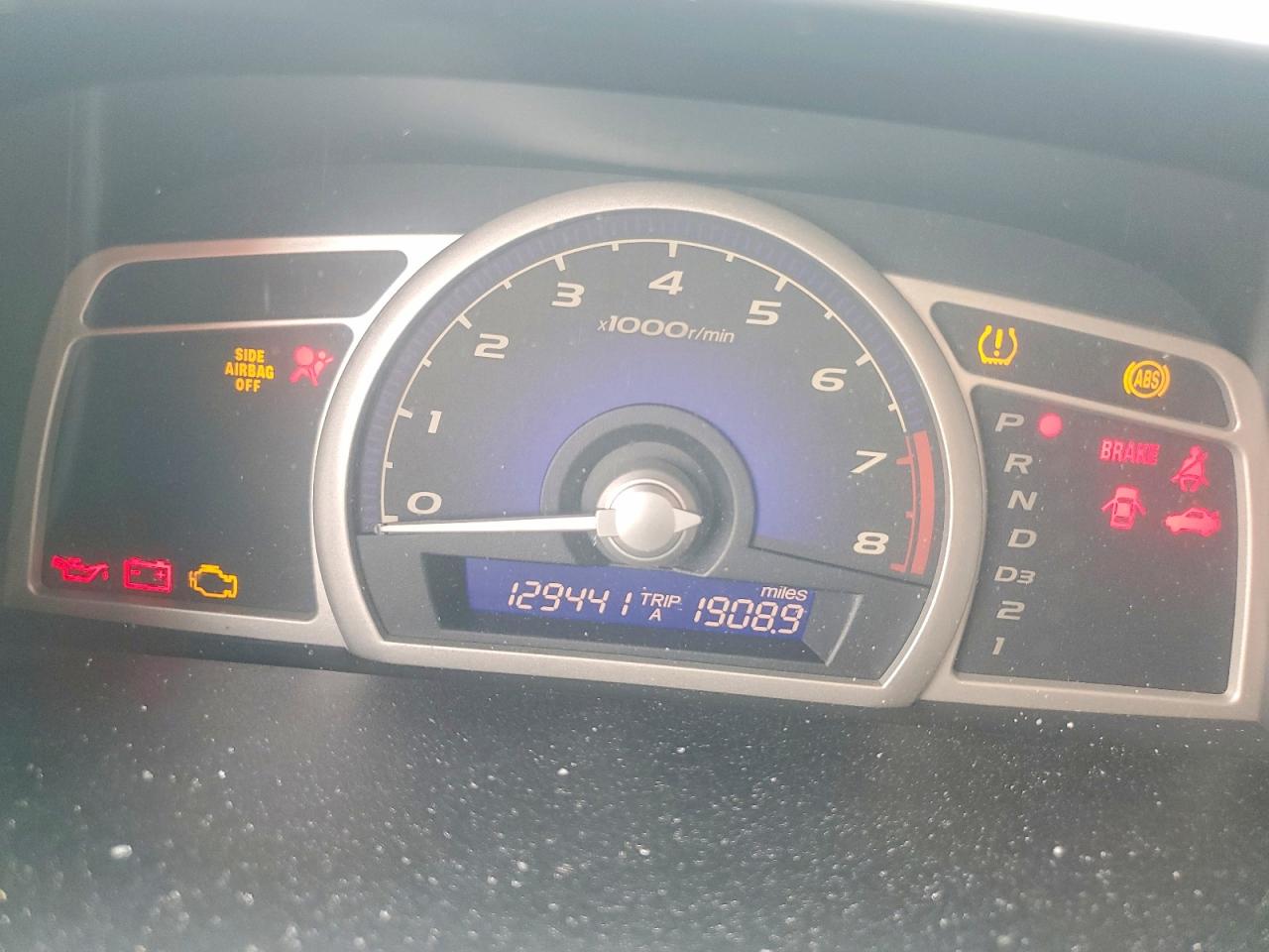2010 Honda Civic Lx Серый vin: 2HGFA1F51AH583774