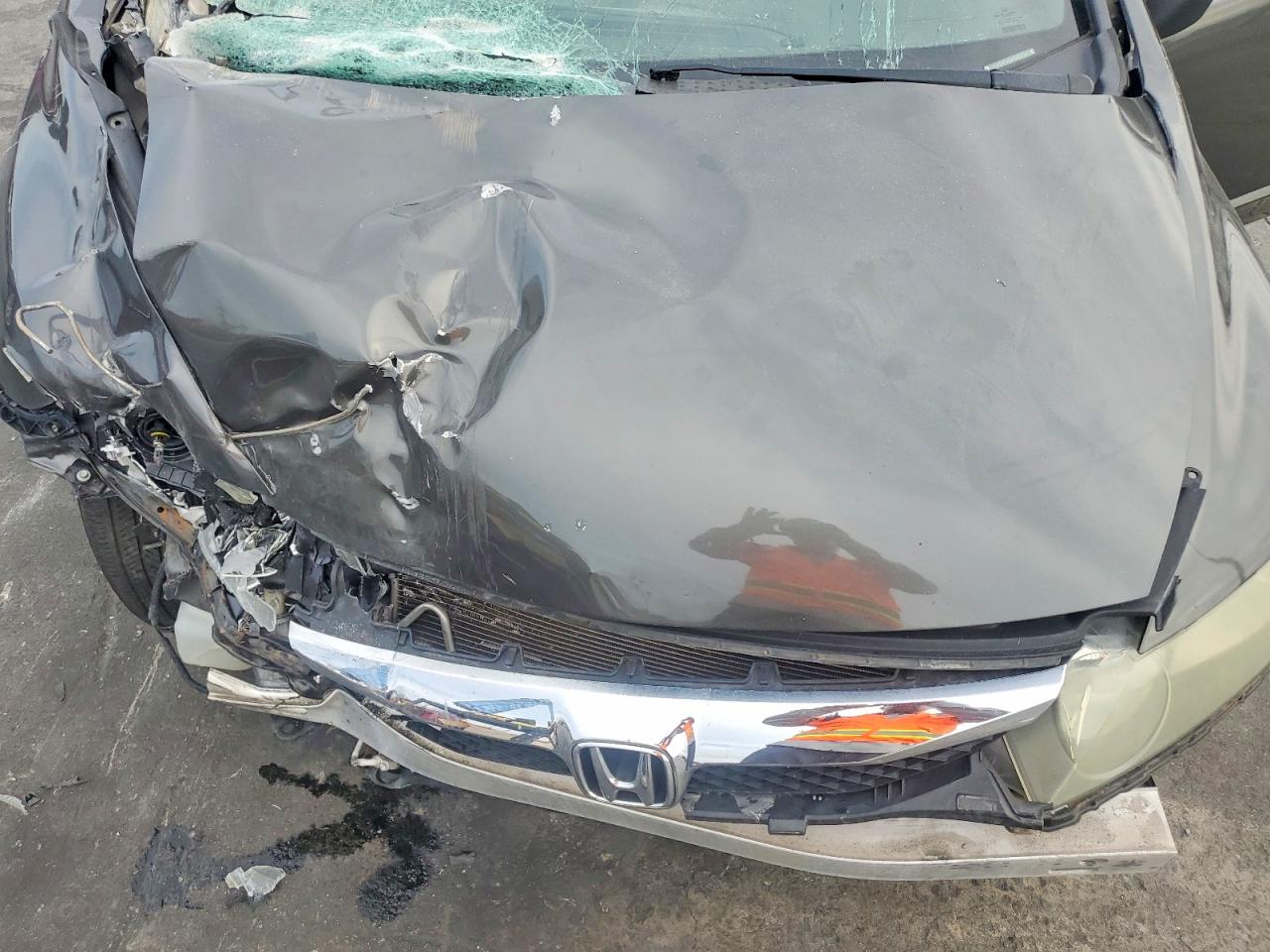 2010 Honda Civic Lx Серый vin: 2HGFA1F51AH583774