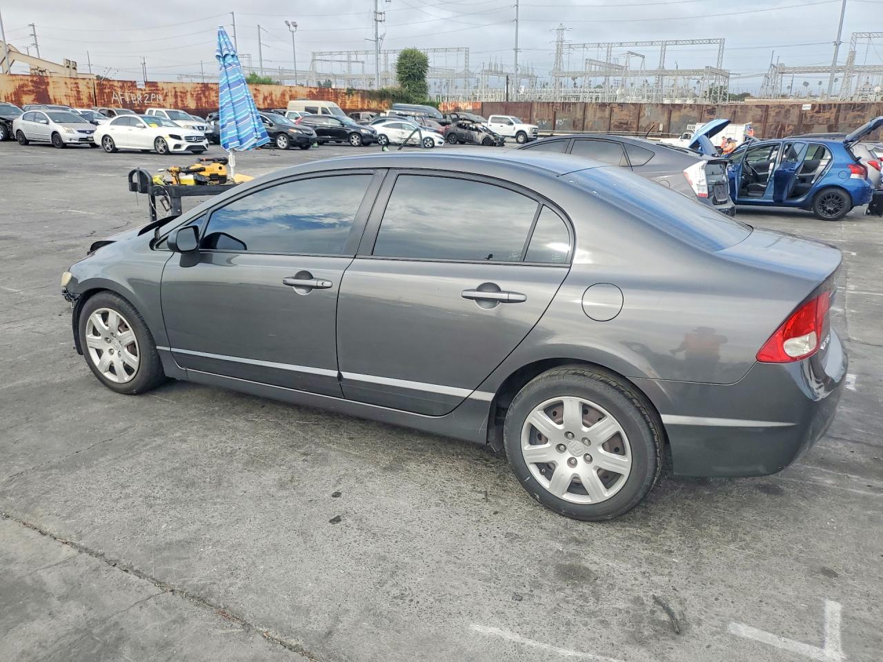 2010 Honda Civic Lx Серый vin: 2HGFA1F51AH583774