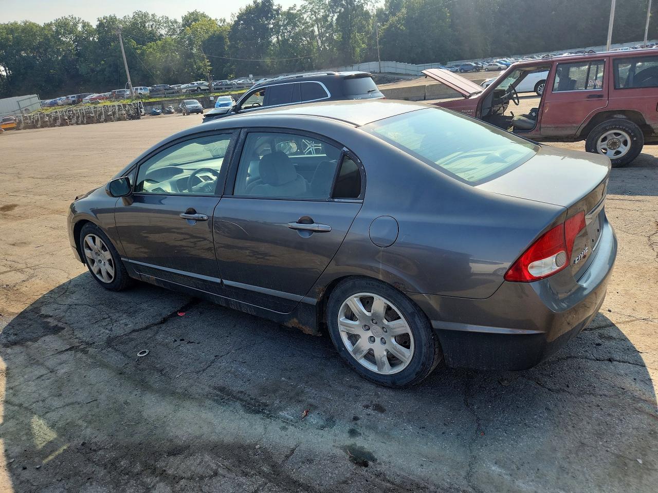 2011 Honda Civic Lx Серый vin: 2HGFA1F51BH302414