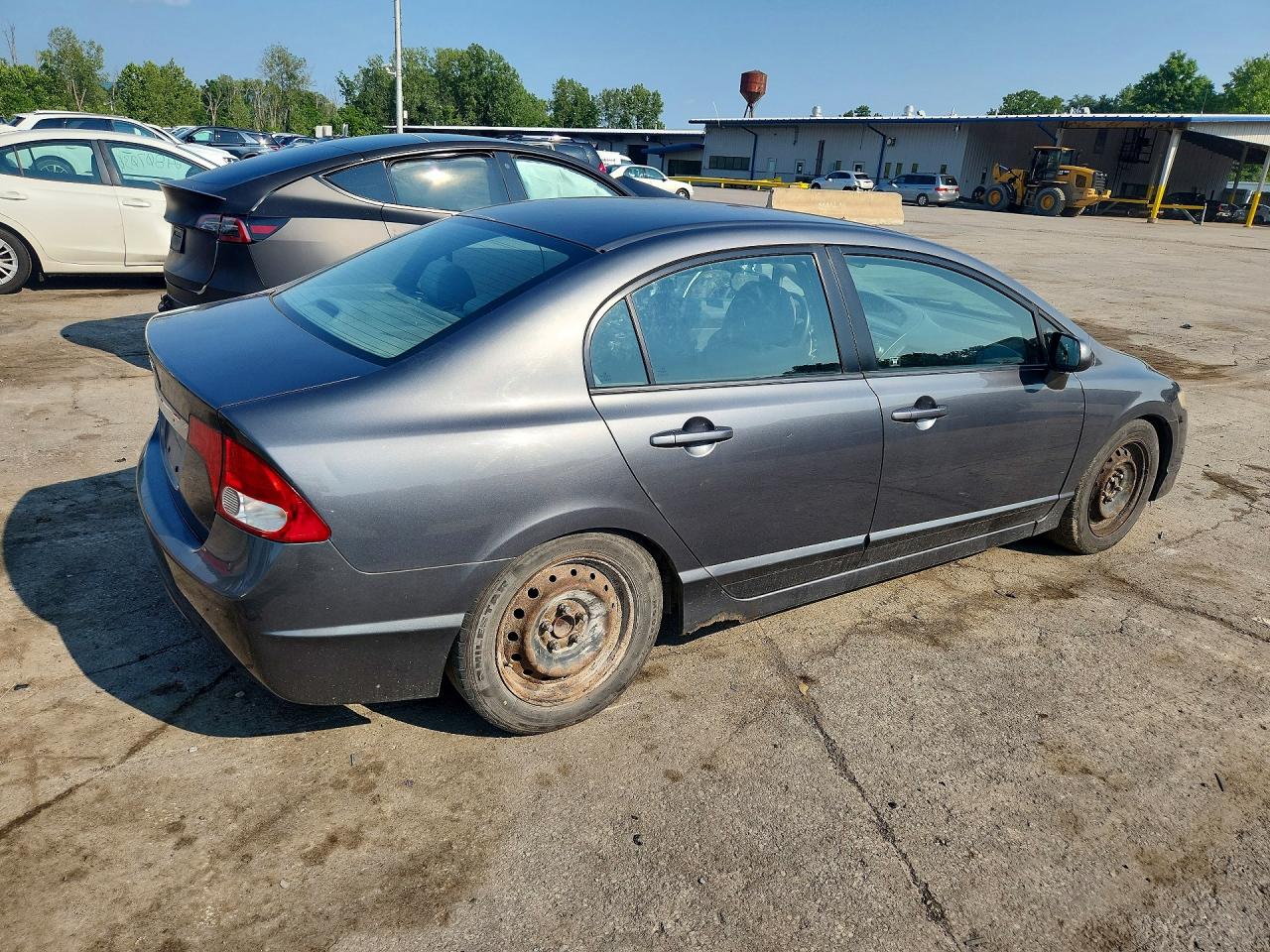 2011 Honda Civic Lx Серый vin: 2HGFA1F51BH302414