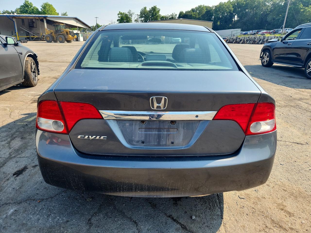 2011 Honda Civic Lx Серый vin: 2HGFA1F51BH302414