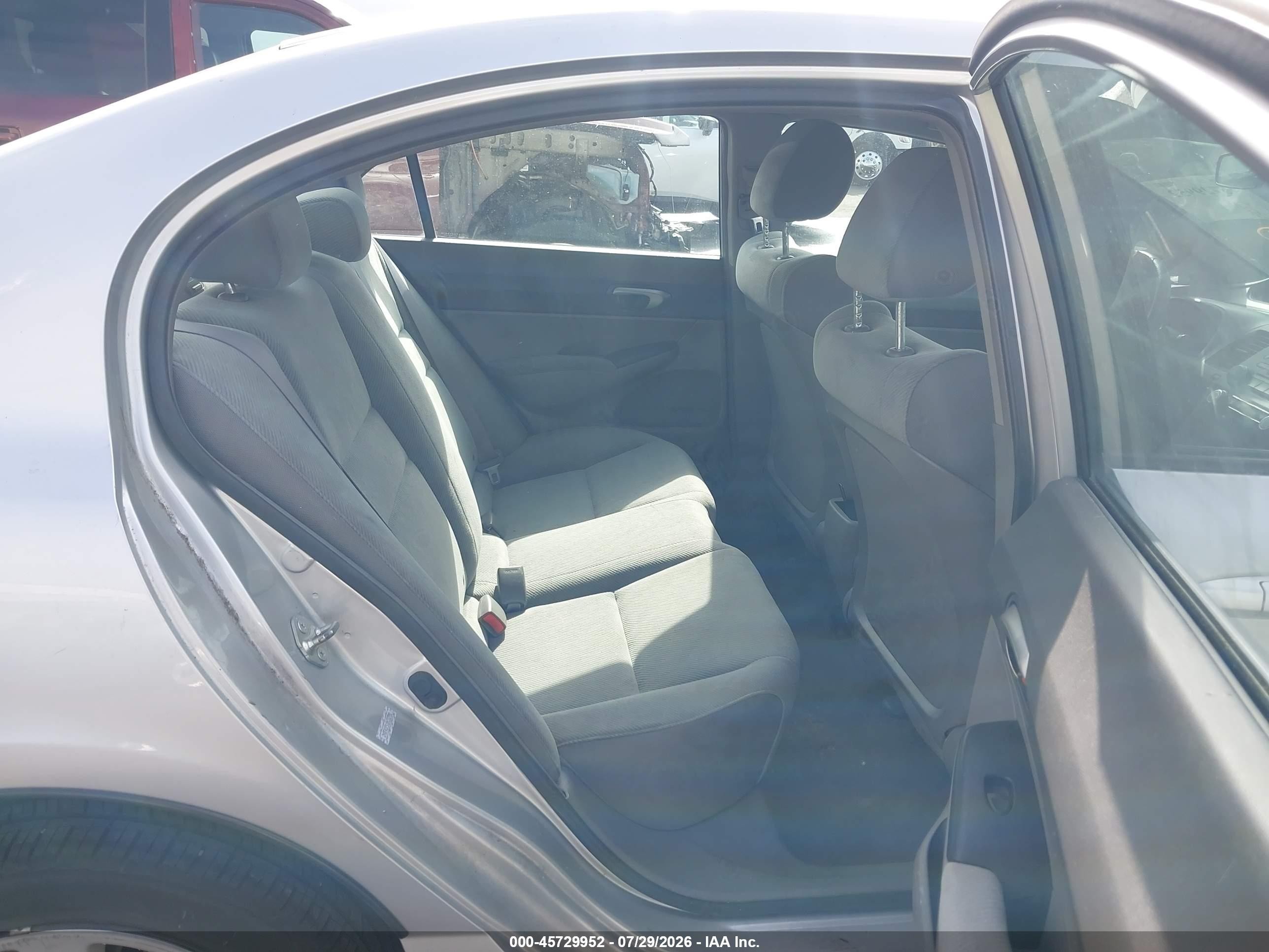 2011 Honda Civic Lx Silver vin: 2HGFA1F51BH302980