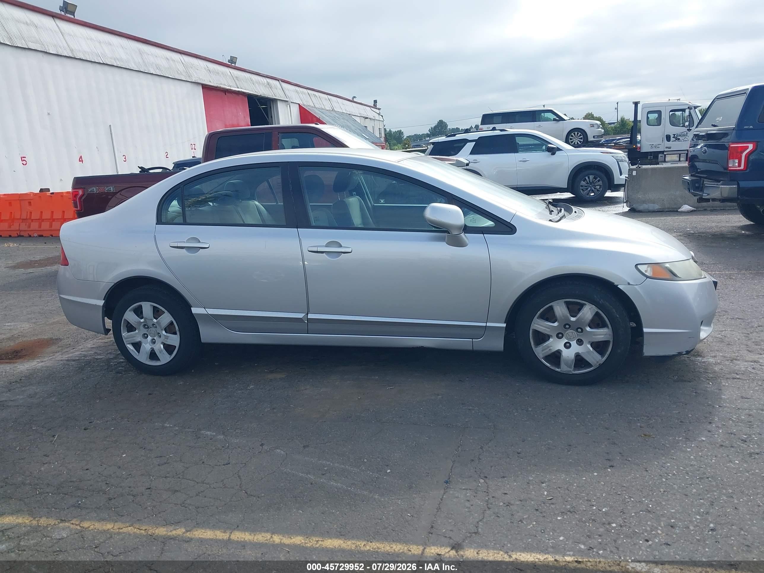 2011 Honda Civic Lx Silver vin: 2HGFA1F51BH302980
