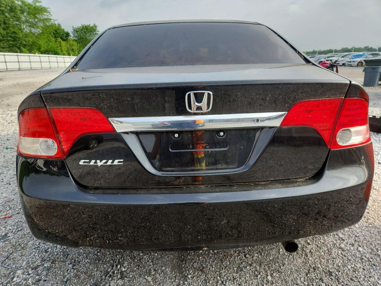 2011 Honda Civic Lx Black vin: 2HGFA1F51BH304681