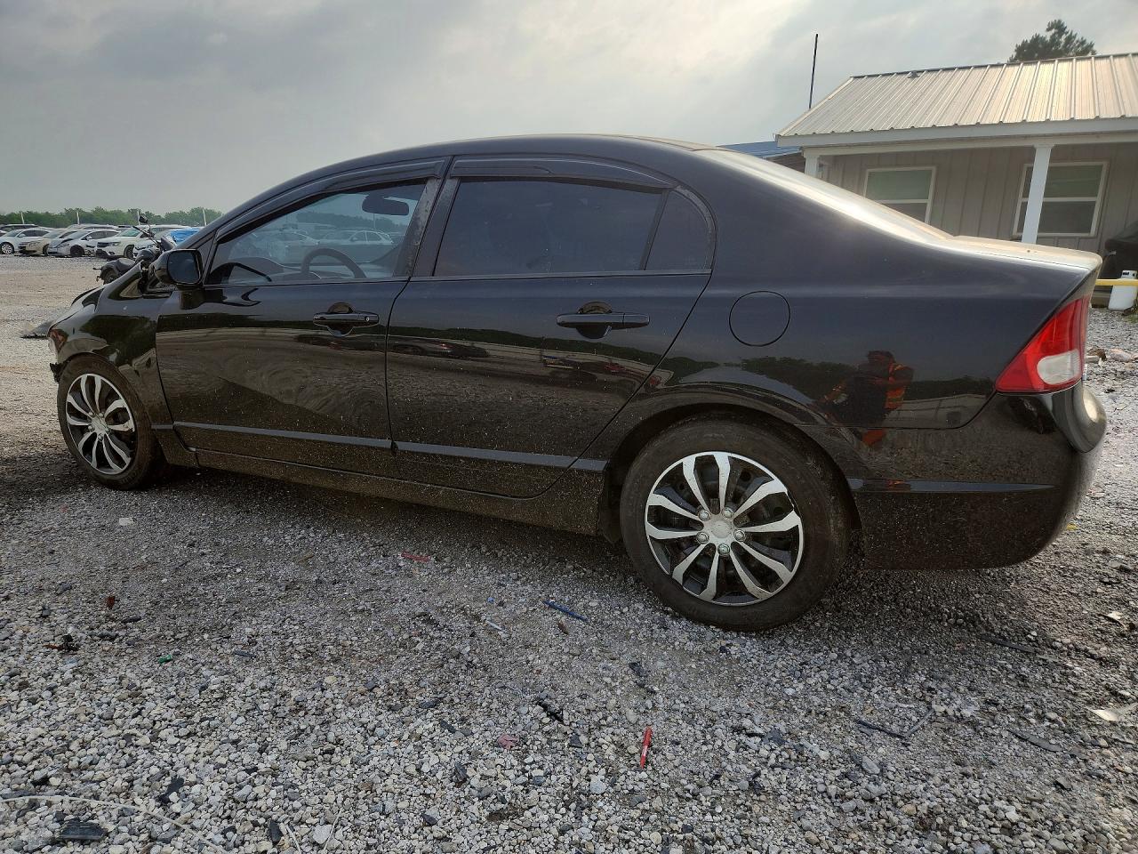 2011 Honda Civic Lx Black vin: 2HGFA1F51BH304681