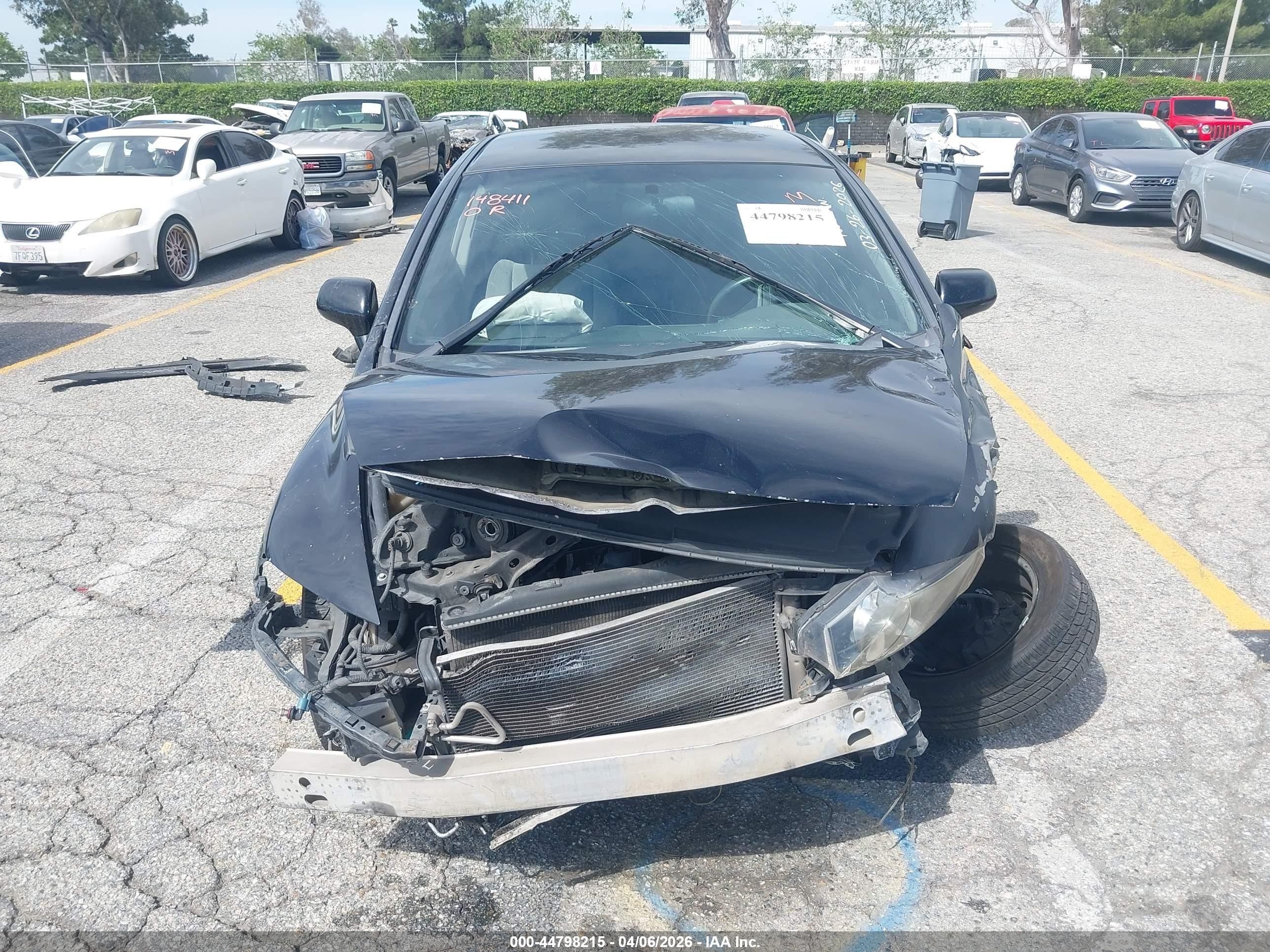 2011 Honda Civic Lx Черный vin: 2HGFA1F51BH308908