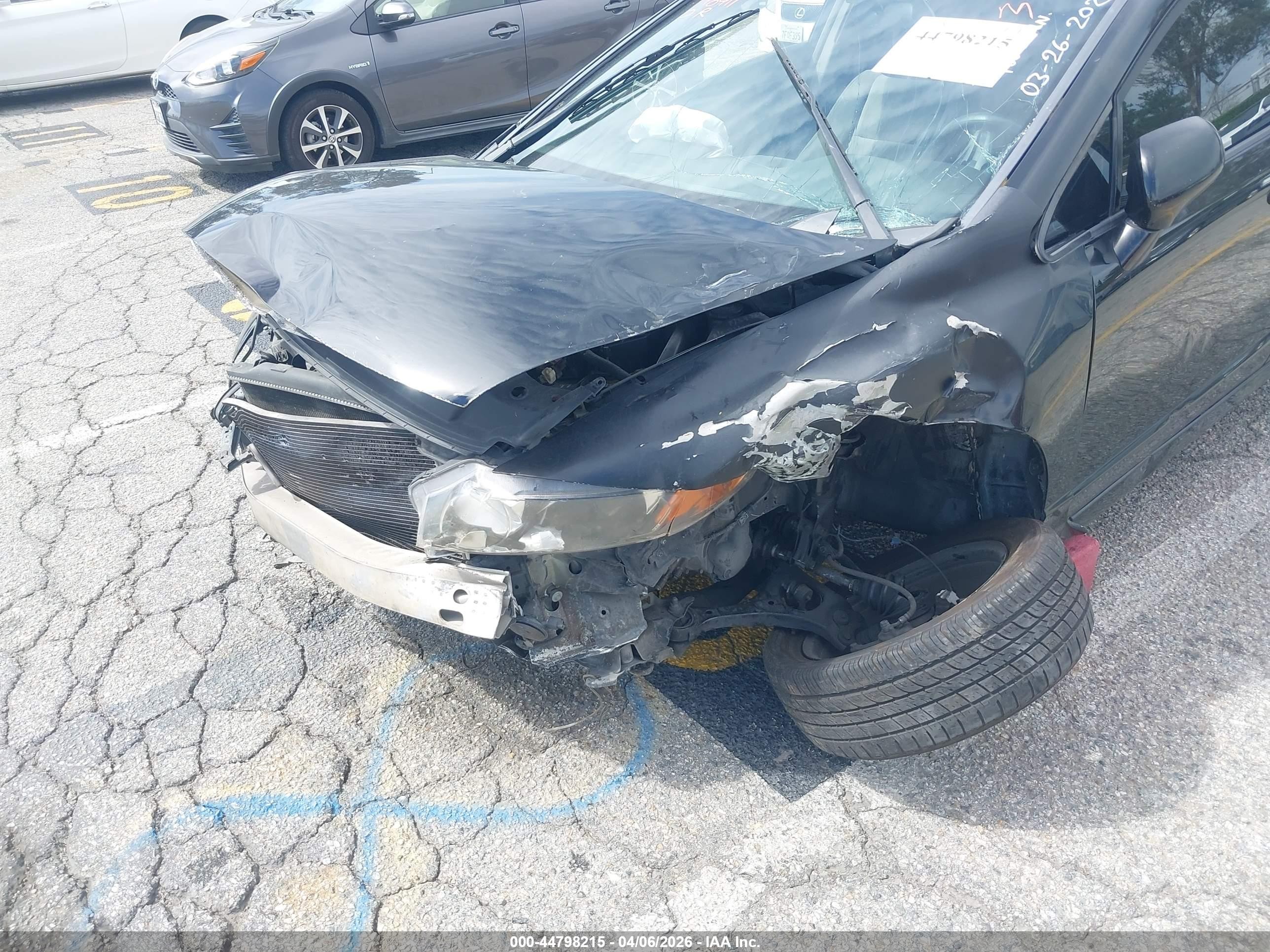 2011 Honda Civic Lx Черный vin: 2HGFA1F51BH308908