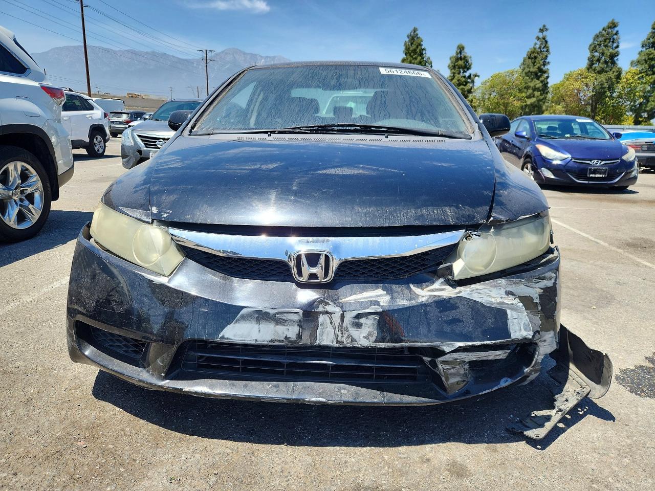2011 Honda Civic Lx Black vin: 2HGFA1F51BH308911