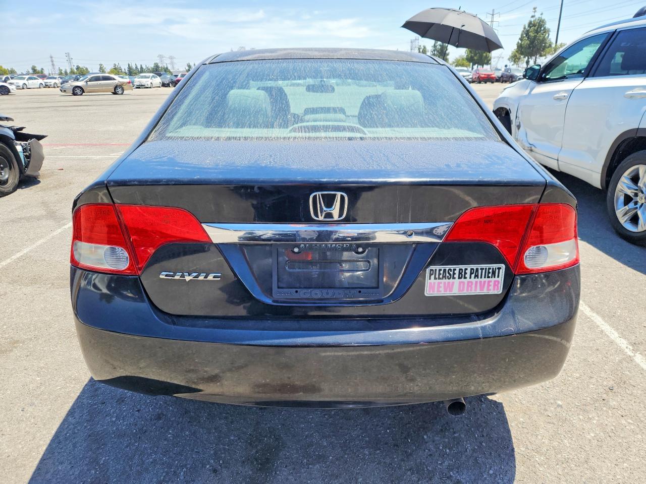 2011 Honda Civic Lx Black vin: 2HGFA1F51BH308911