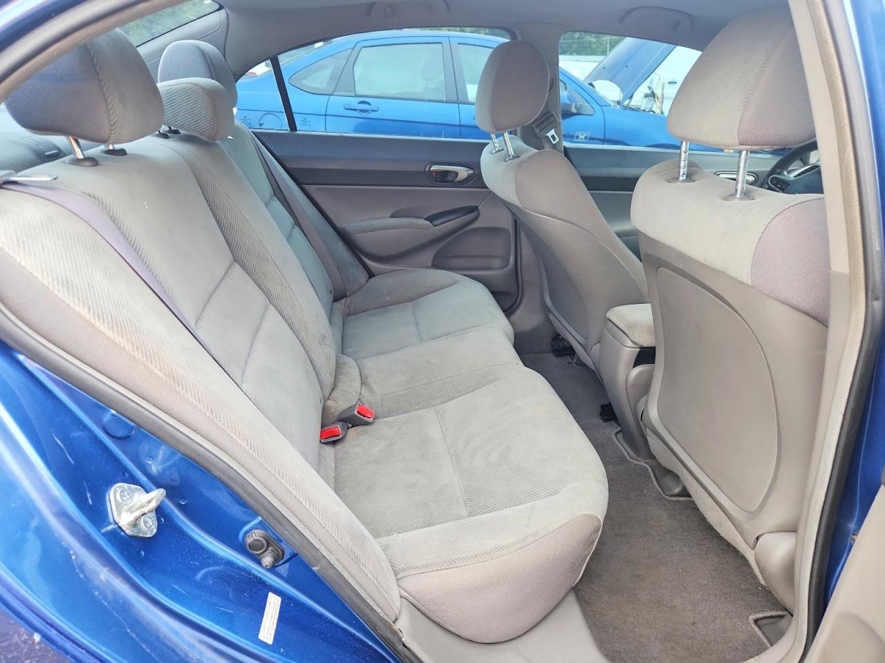 2011 Honda Civic Lx Blue vin: 2HGFA1F51BH510535