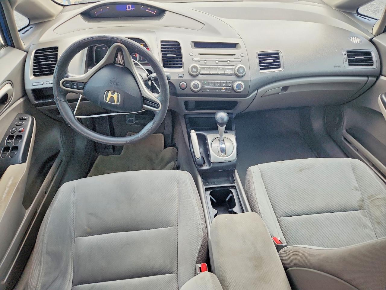 2011 Honda Civic Lx Blue vin: 2HGFA1F51BH510535