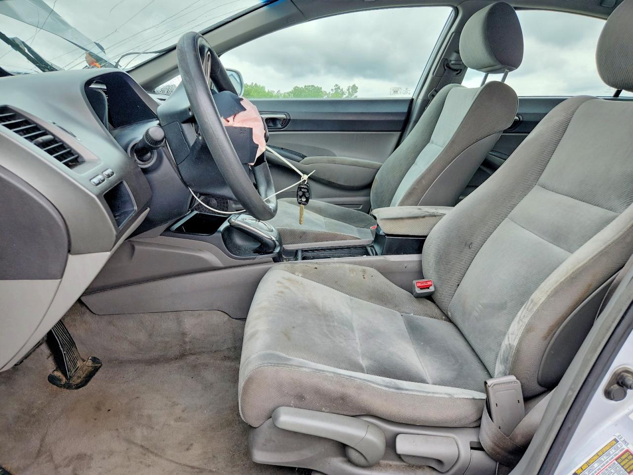 2011 Honda Civic Lx Silver vin: 2HGFA1F51BH517811