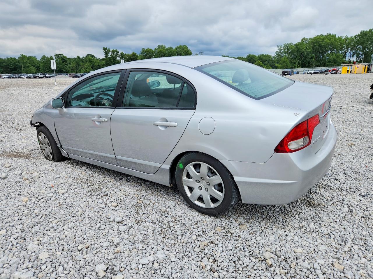 2011 Honda Civic Lx Silver vin: 2HGFA1F51BH517811