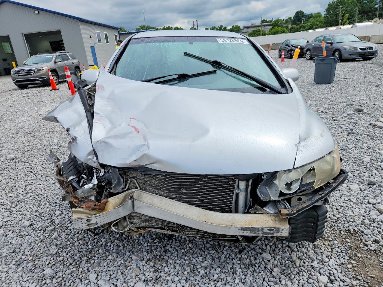 2011 Honda Civic Lx Silver vin: 2HGFA1F51BH517811