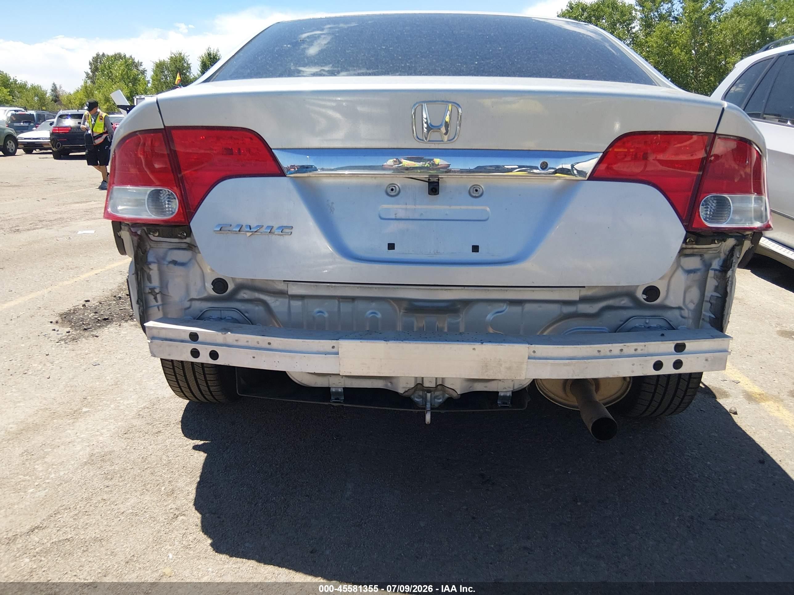 2011 Honda Civic Lx Silver vin: 2HGFA1F51BH531739