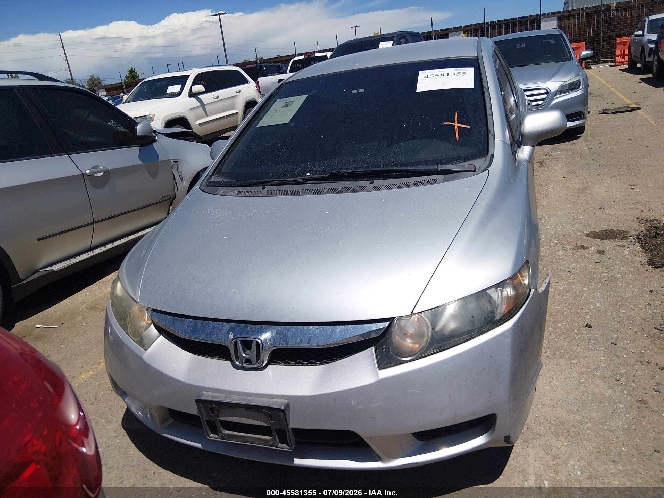 2011 Honda Civic Lx Silver vin: 2HGFA1F51BH531739