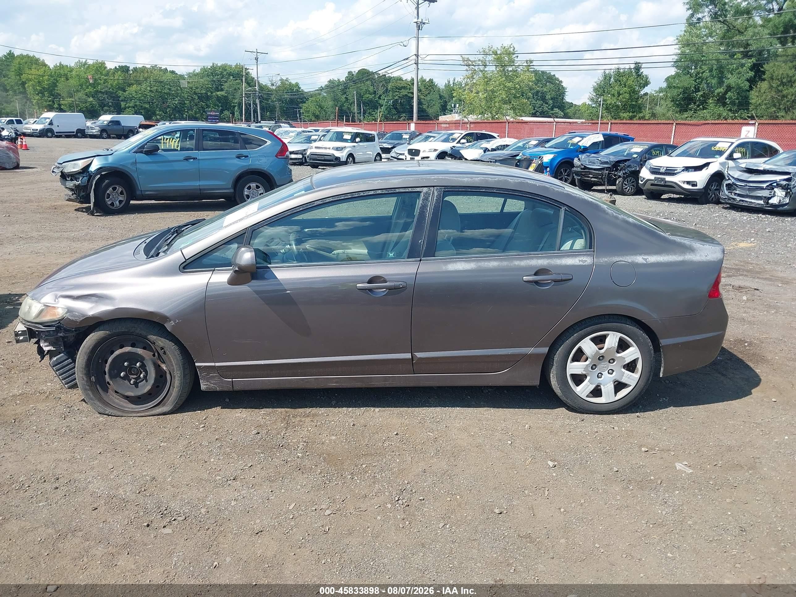2011 Honda Civic Lx Серый vin: 2HGFA1F51BH532146