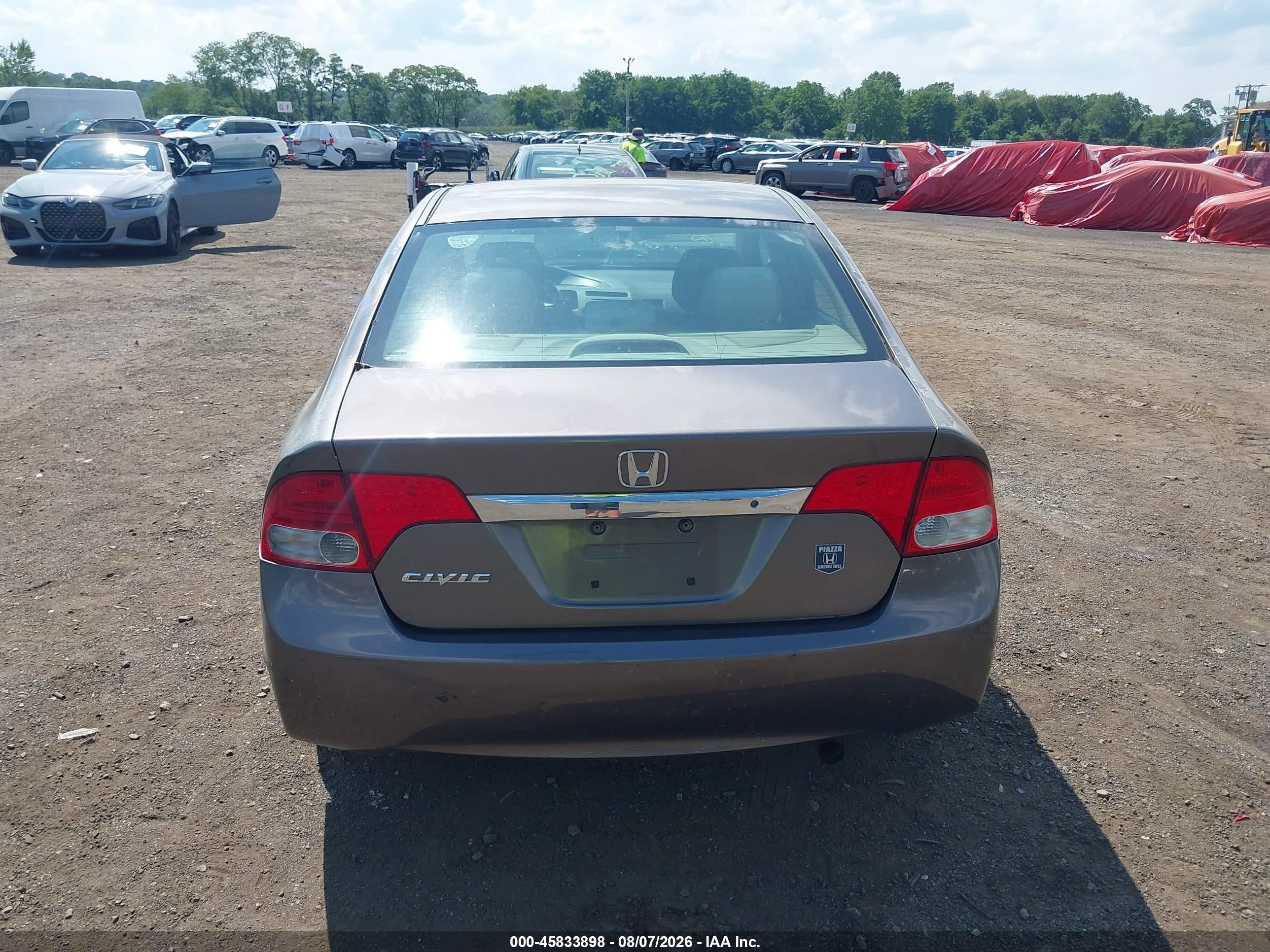 2011 Honda Civic Lx Серый vin: 2HGFA1F51BH532146