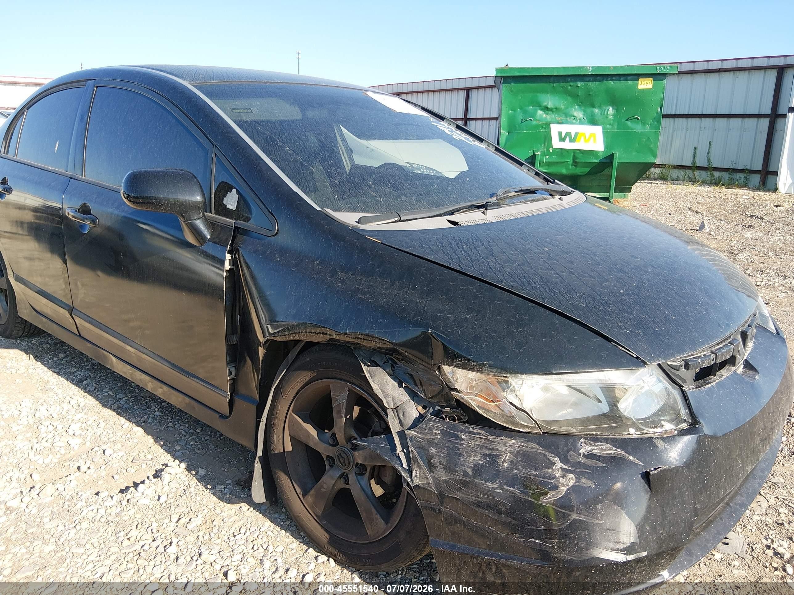 2010 Honda Civic Lx Black vin: 2HGFA1F52AH302291