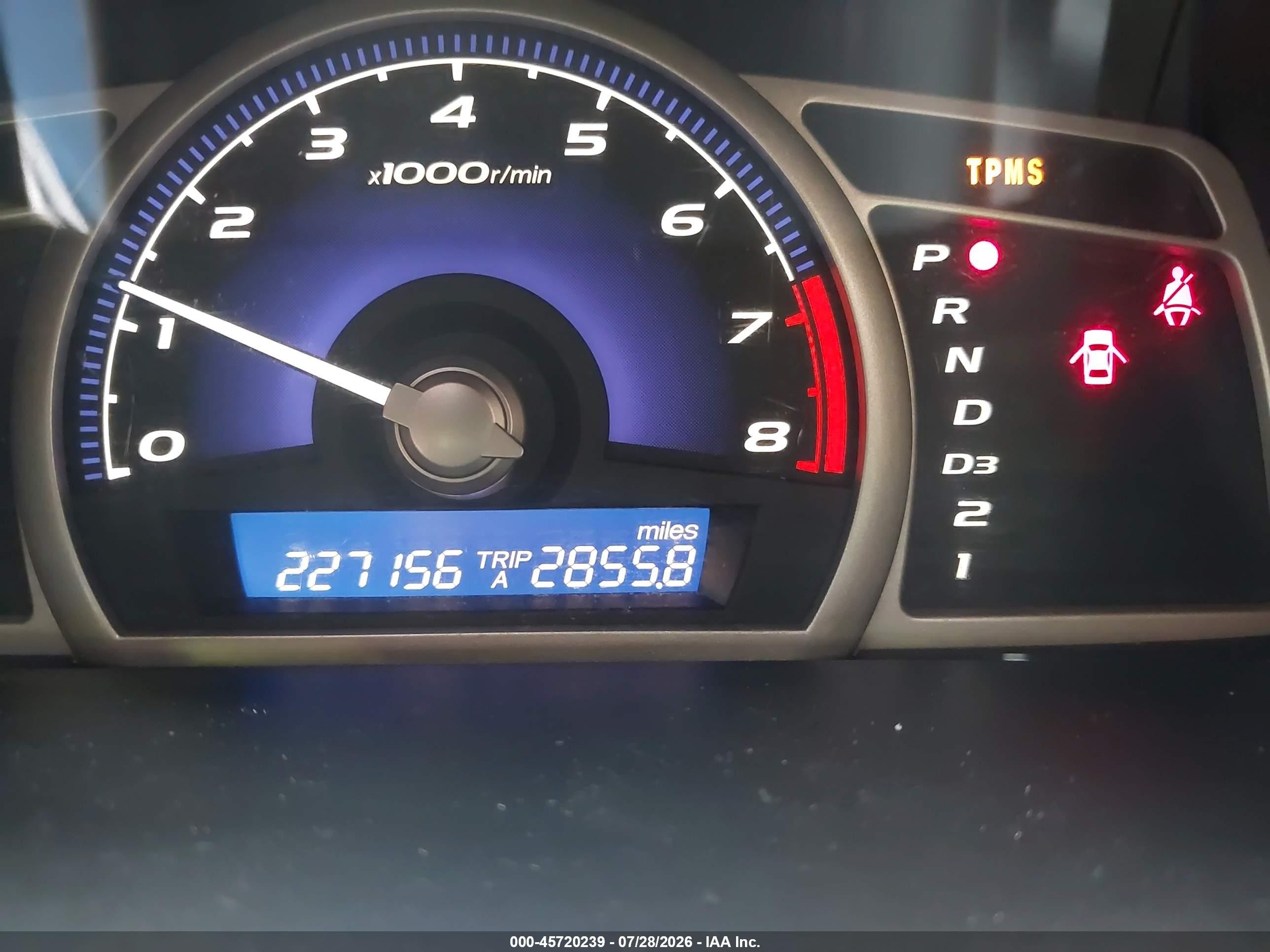 2010 Honda Civic Lx Blue vin: 2HGFA1F52AH302484