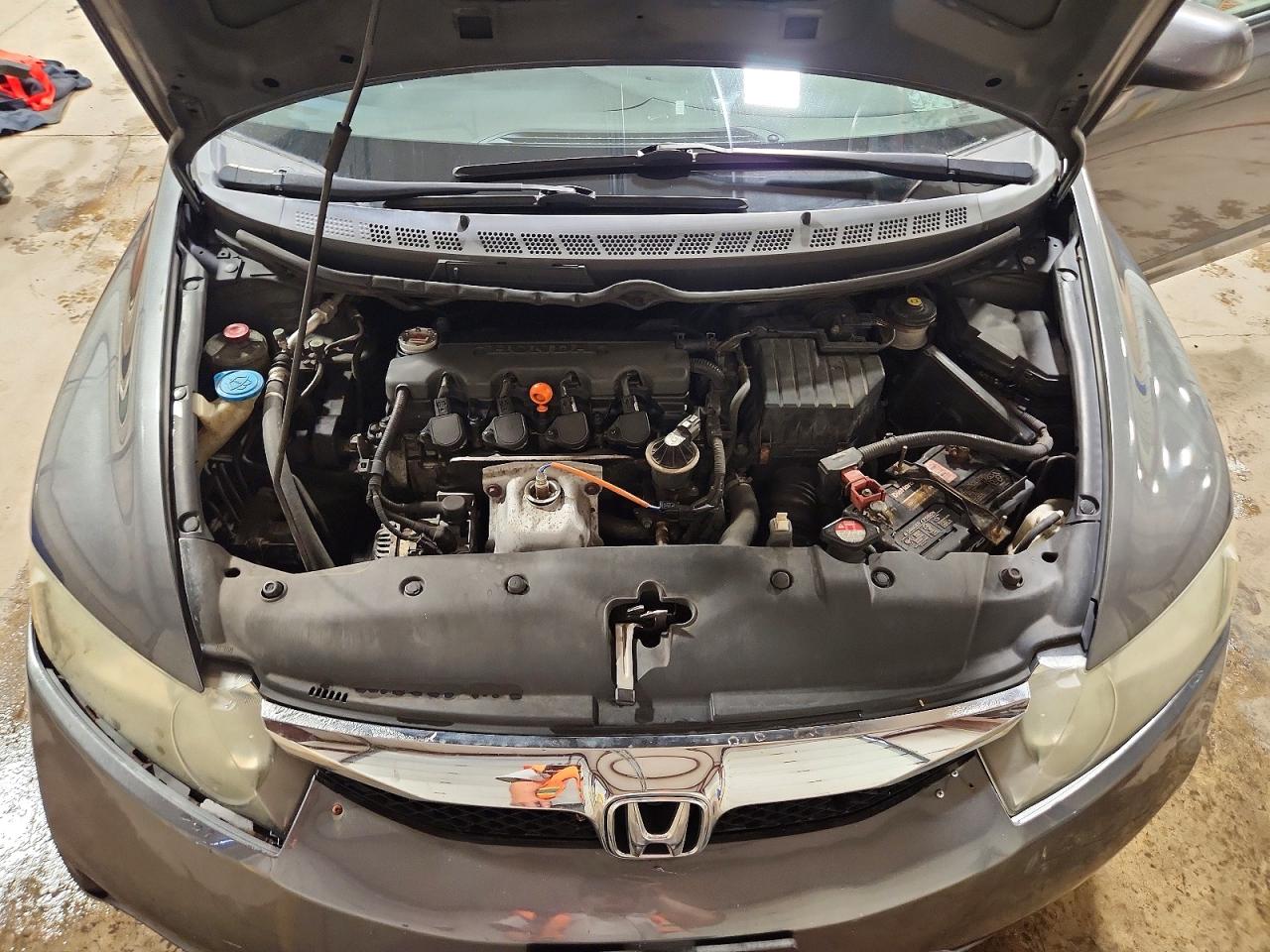 2010 Honda Civic Lx Gray vin: 2HGFA1F52AH302825
