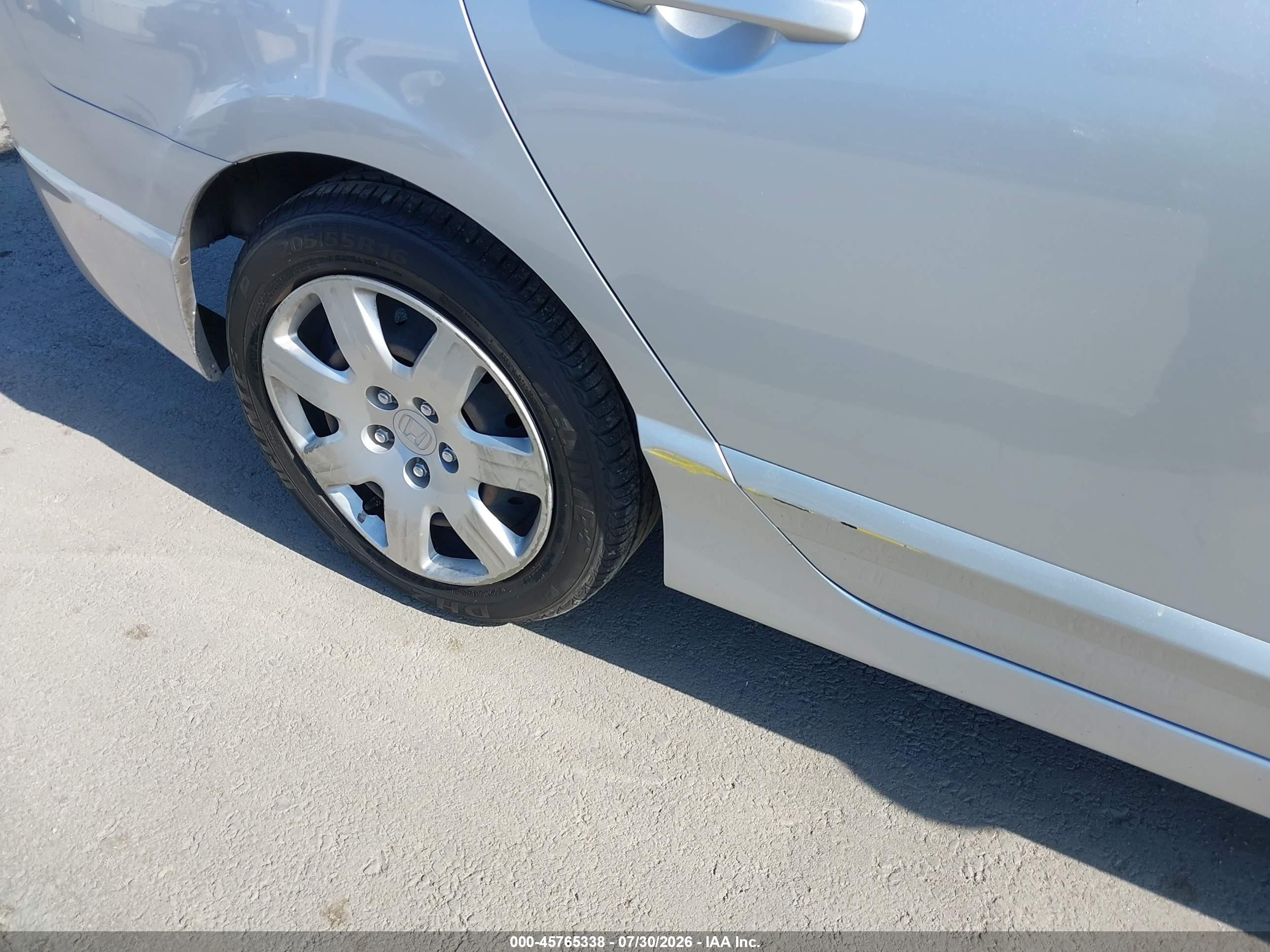 2010 Honda Civic Lx Silver vin: 2HGFA1F52AH305143