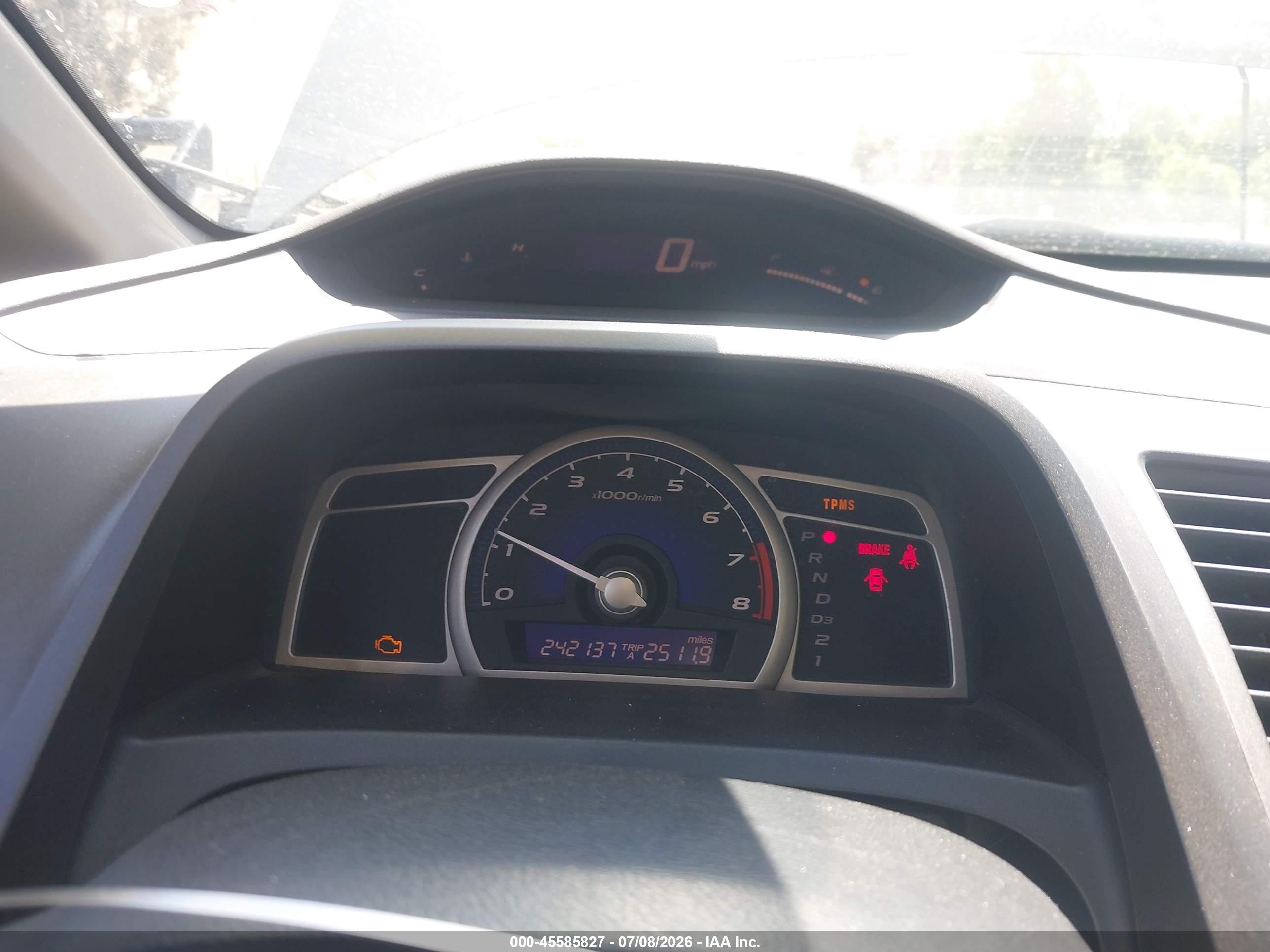 2010 Honda Civic Lx Gray vin: 2HGFA1F52AH305885