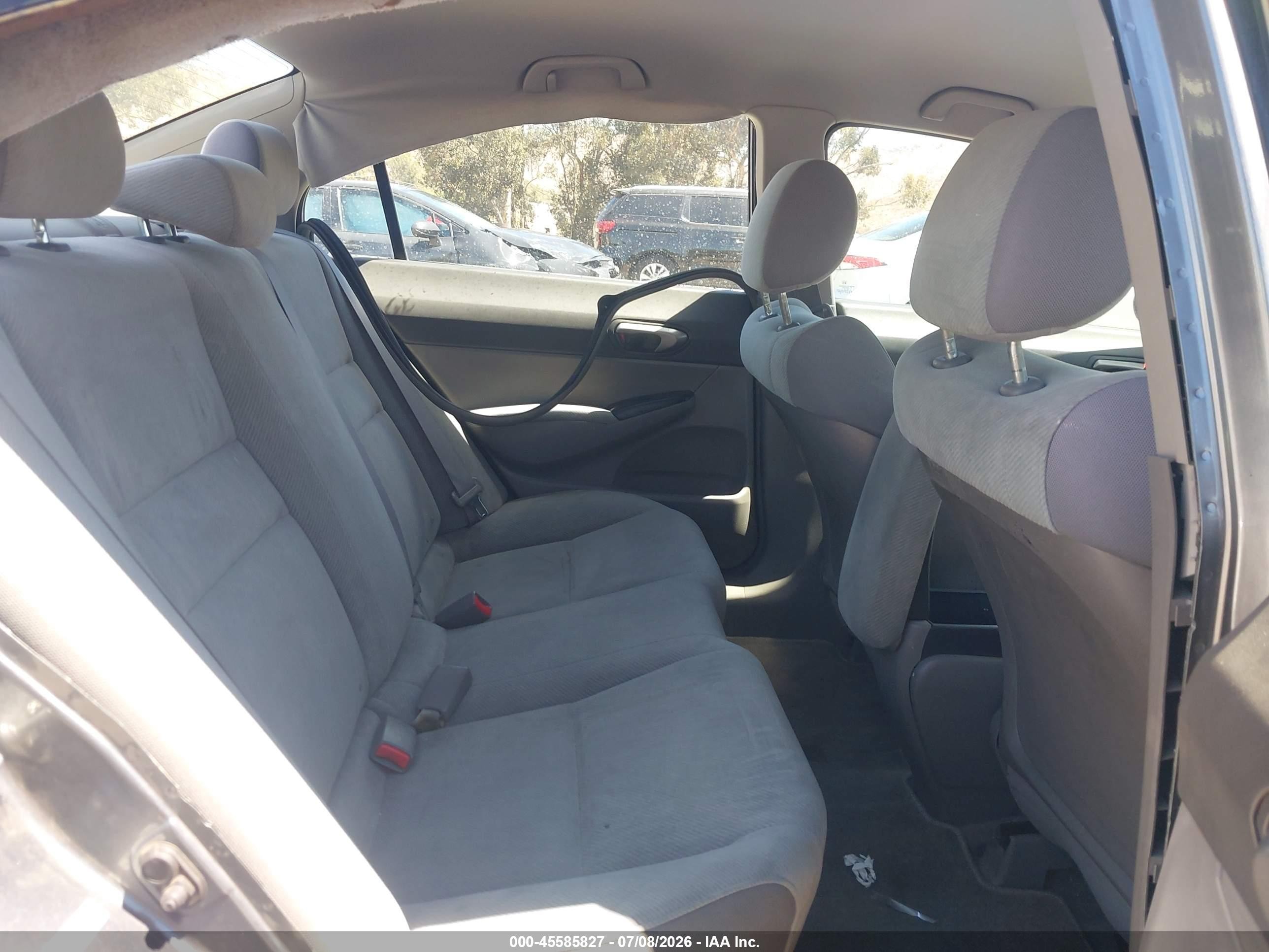 2010 Honda Civic Lx Gray vin: 2HGFA1F52AH305885