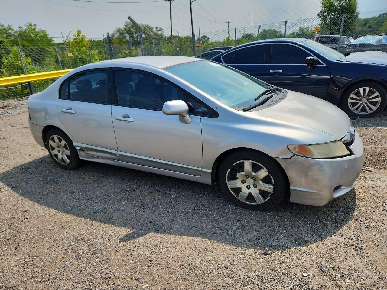 2010 Honda Civic Lx Silver vin: 2HGFA1F52AH307717
