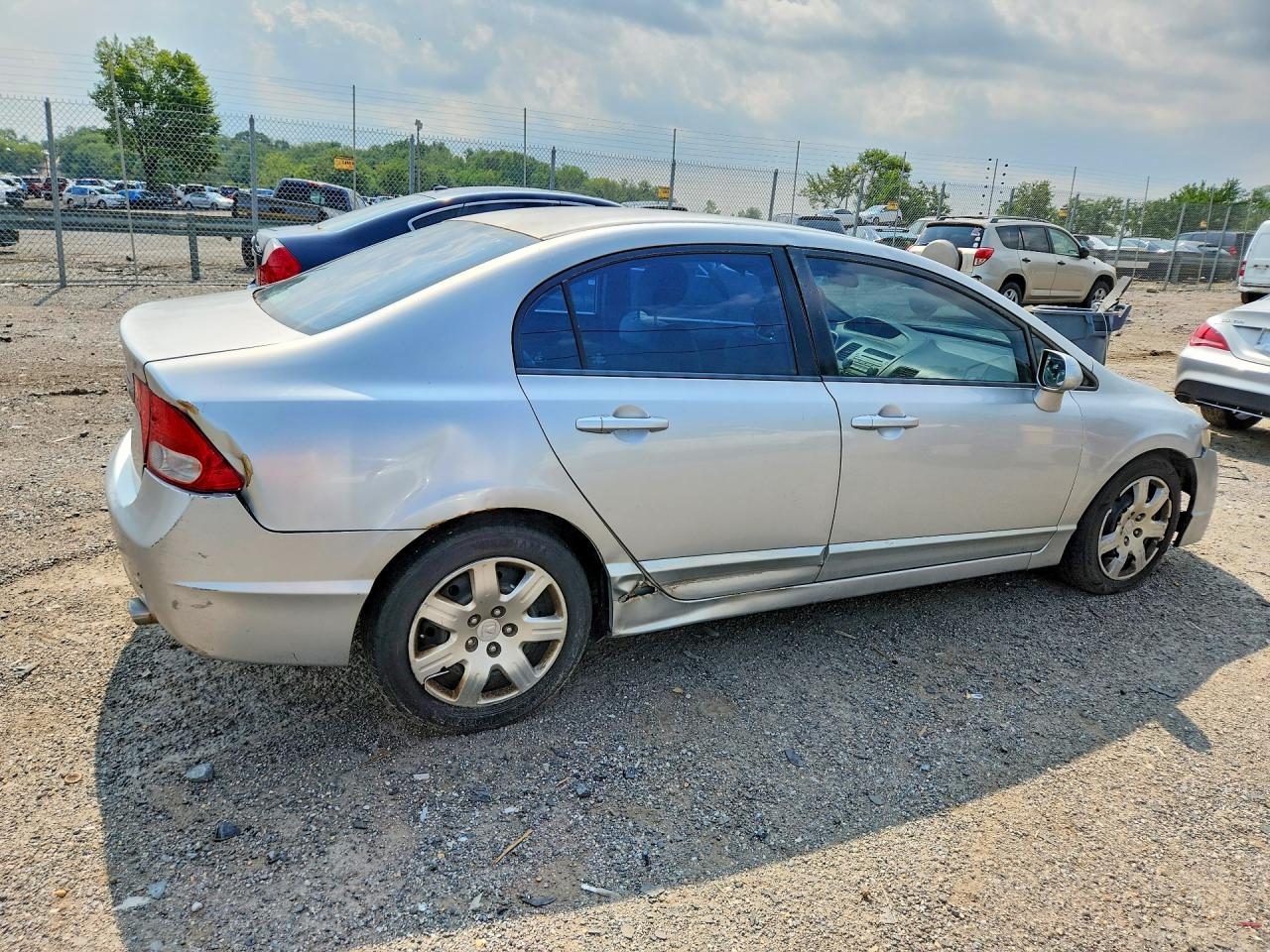 2010 Honda Civic Lx Silver vin: 2HGFA1F52AH307717