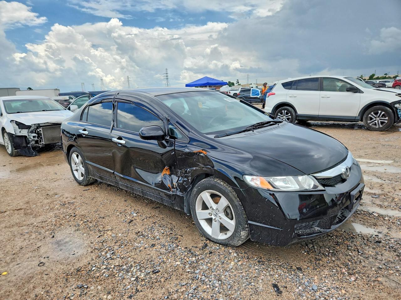 2010 Honda Civic Черный vin: 2HGFA1F52AH315154
