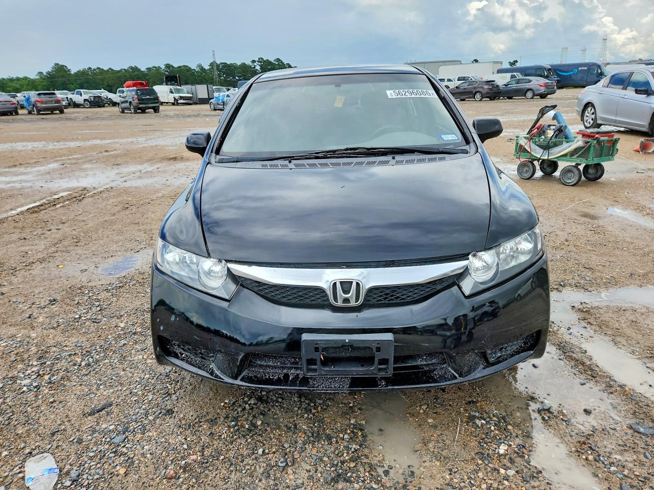 2010 Honda Civic Черный vin: 2HGFA1F52AH315154