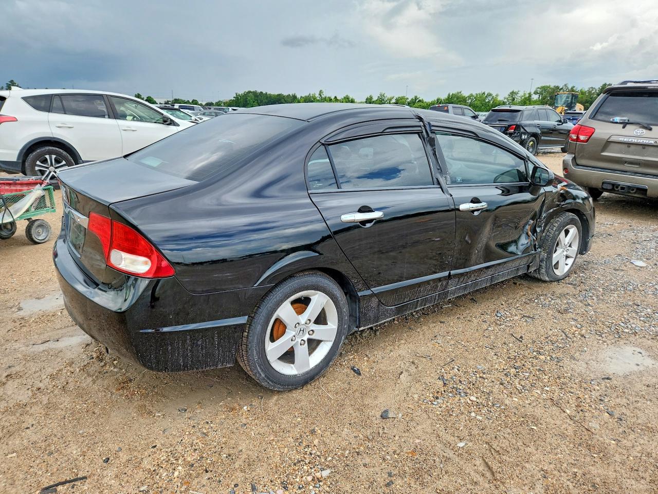 2010 Honda Civic Черный vin: 2HGFA1F52AH315154