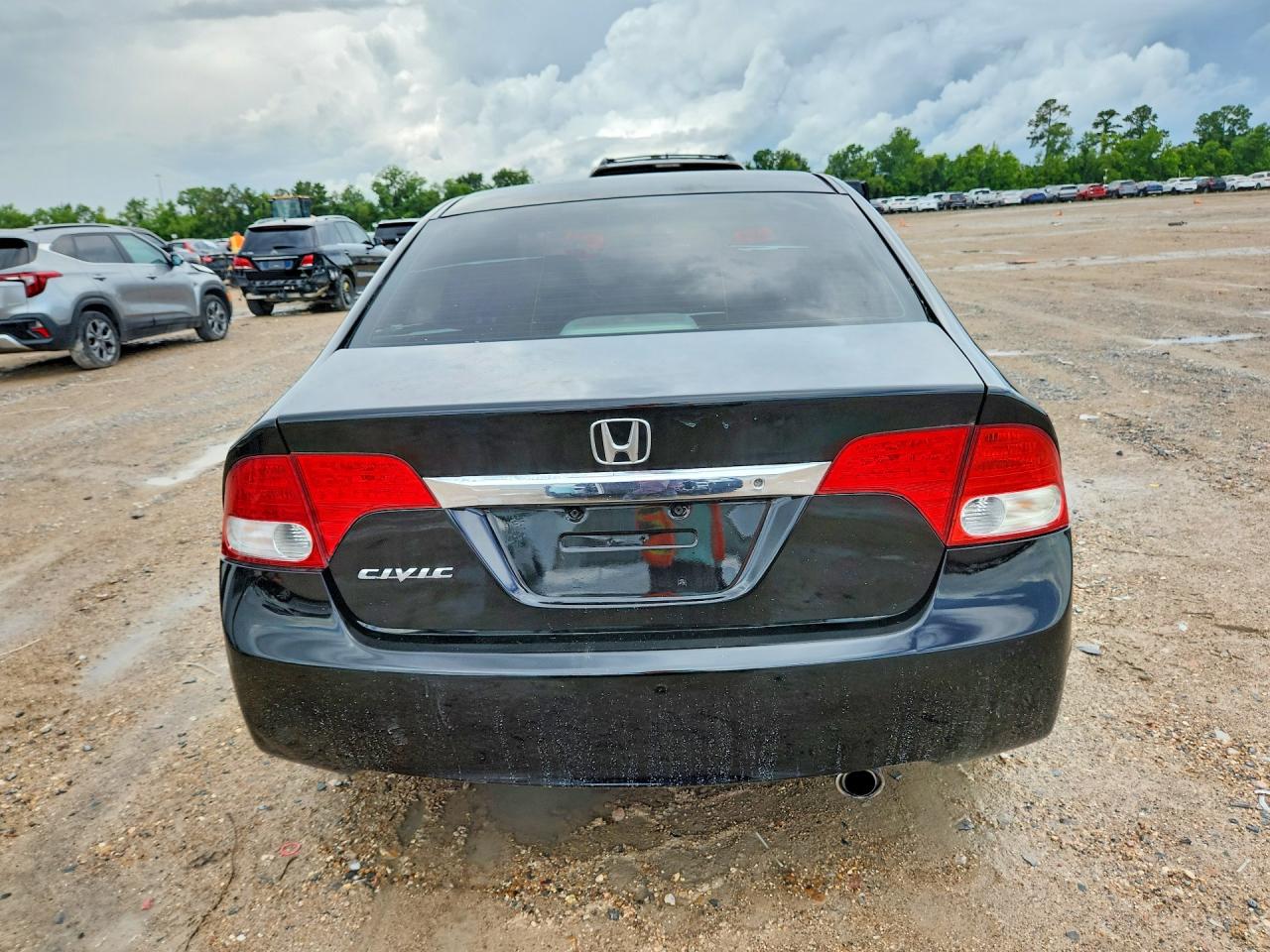 2010 Honda Civic Черный vin: 2HGFA1F52AH315154