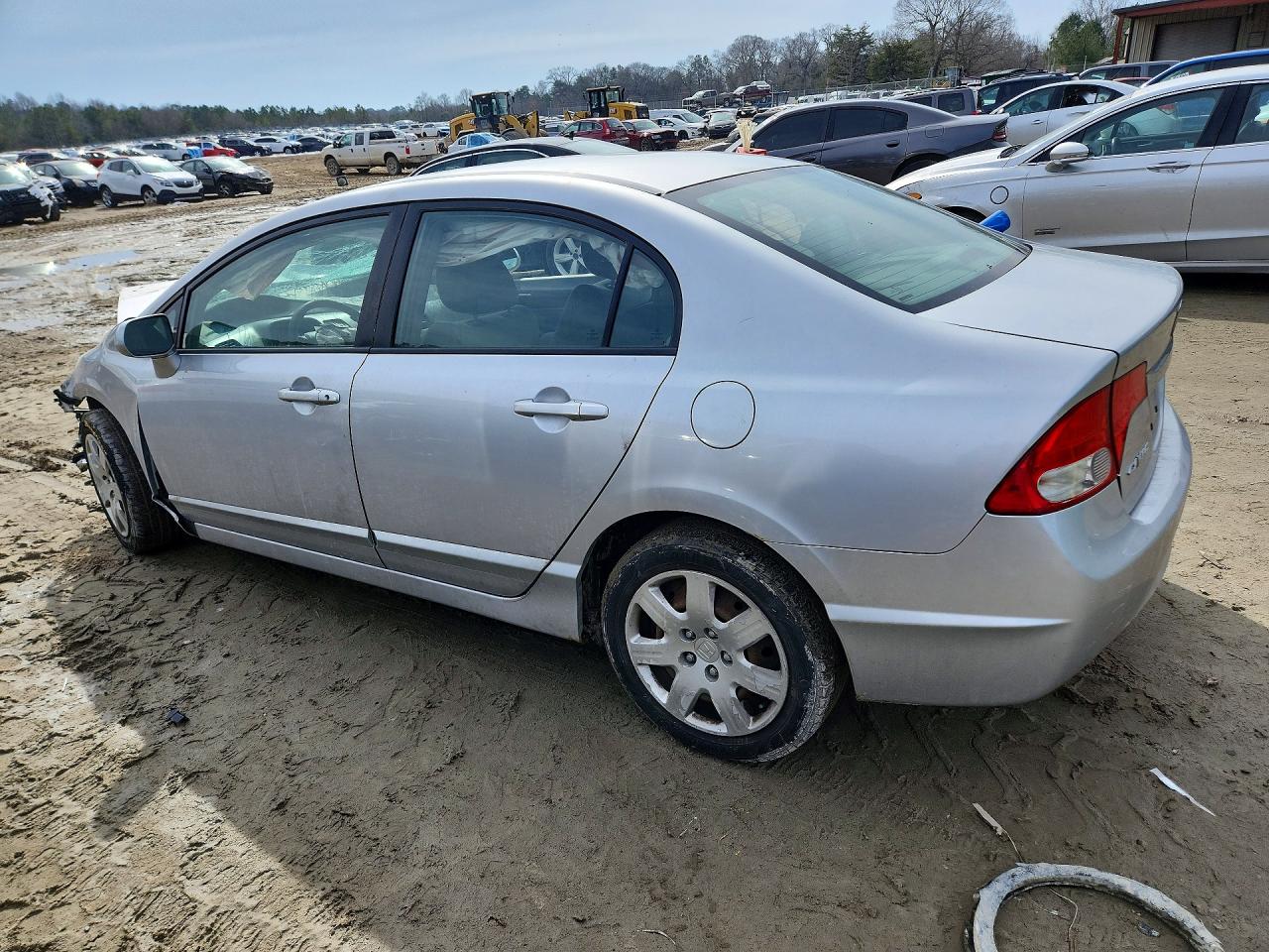 2010 Honda Civic Lx Silver vin: 2HGFA1F52AH318975