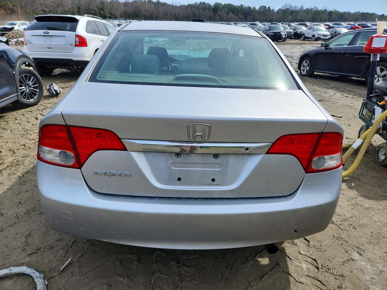 2010 Honda Civic Lx Silver vin: 2HGFA1F52AH318975