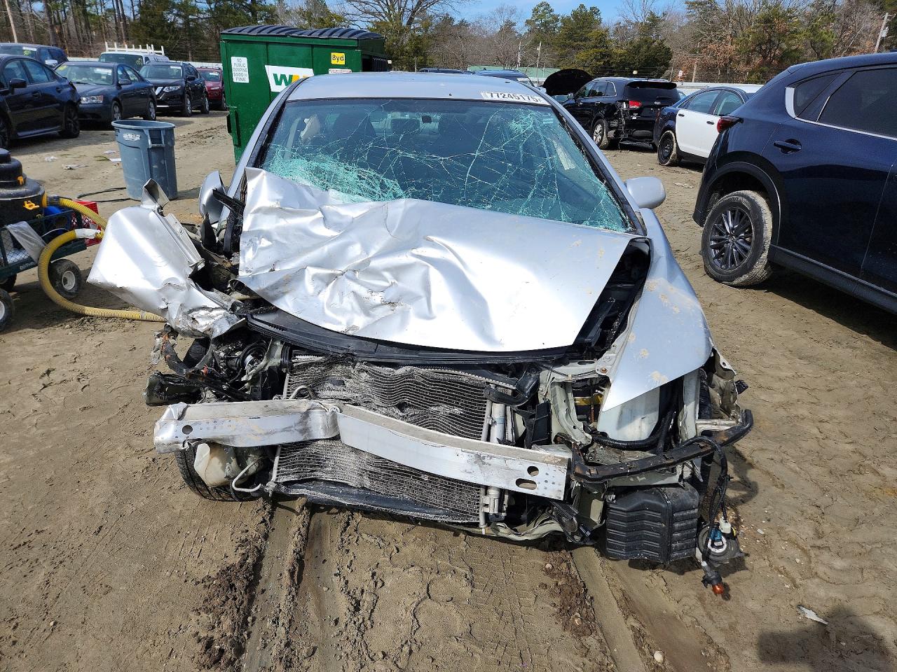 2010 Honda Civic Lx Silver vin: 2HGFA1F52AH318975