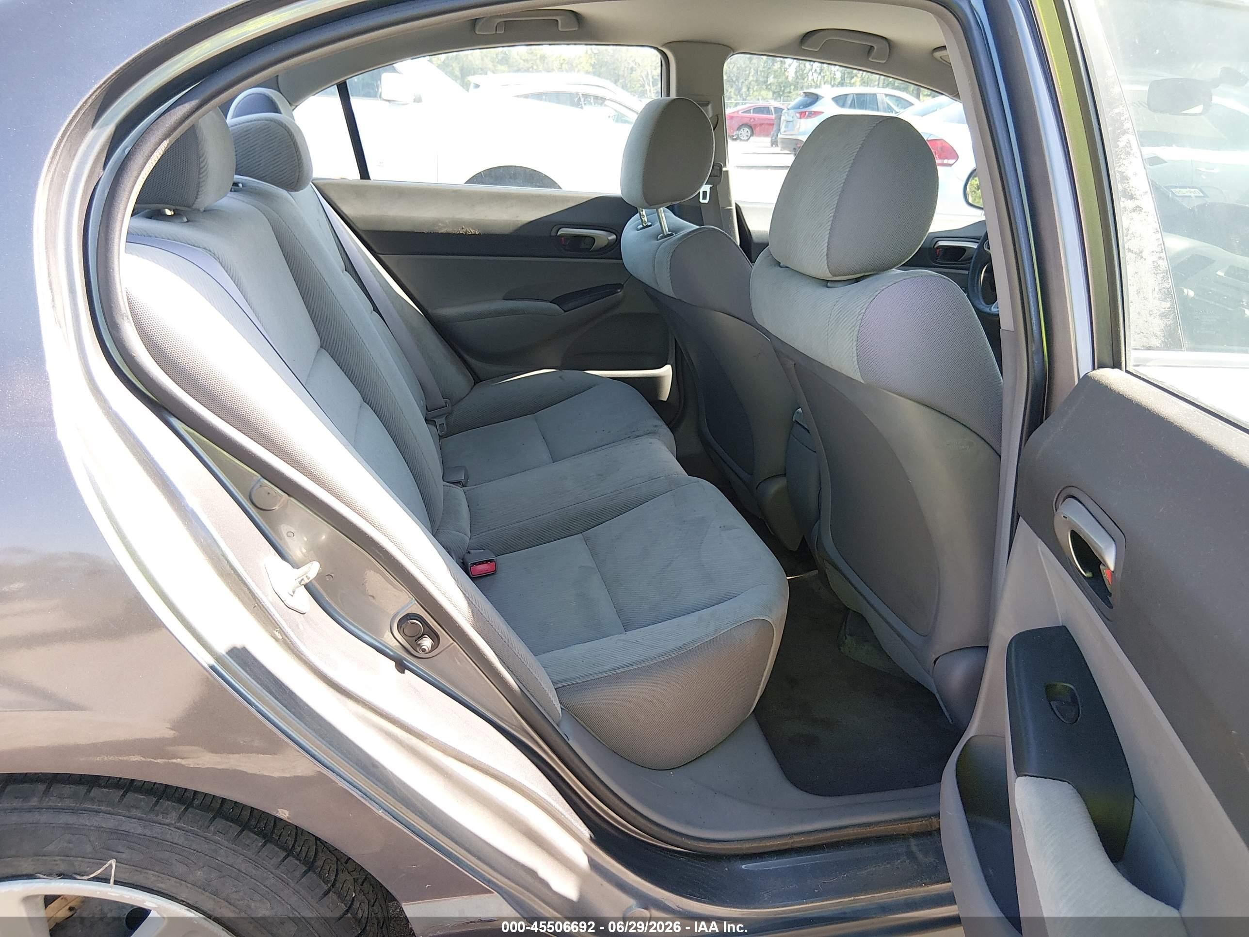 2010 Honda Civic Lx Gray vin: 2HGFA1F52AH320550